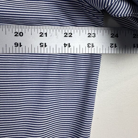 F&G Tech‎ Fairway & Greene Golf Polo Shirt Men's Large Golf Blue Striped - Picture 9 of 10